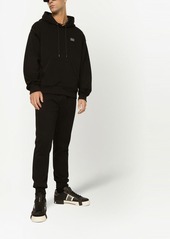 Dolce & Gabbana logo-tag drawstring hoodie