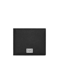 Dolce & Gabbana logo-tag leather bifold wallet