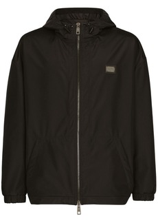 Dolce & Gabbana logo-tag hooded jacket