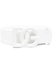 Dolce & Gabbana DG-logo leather belt