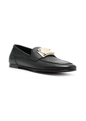 Dolce & Gabbana logo-tag leather loafers