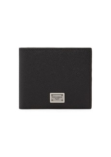 Dolce & Gabbana Logo Plaque Leather Wallet