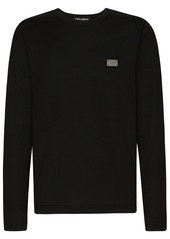 Dolce & Gabbana logo-tag long-sleeve T-shirt