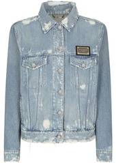 Dolce & Gabbana logo-tag denim jacket