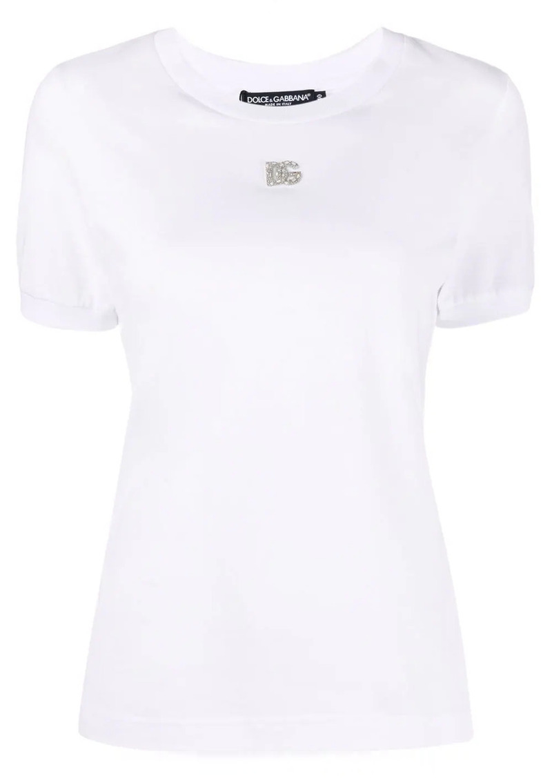 Dolce & Gabbana logo-plaque short-sleeve T-shirt