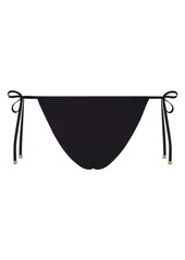 Dolce & Gabbana logo-plaque side-tie bikini bottom