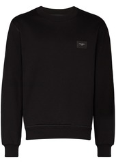 Dolce & Gabbana logo-tag cotton sweatshirt