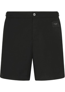 Dolce & Gabbana logo-tag swim shorts