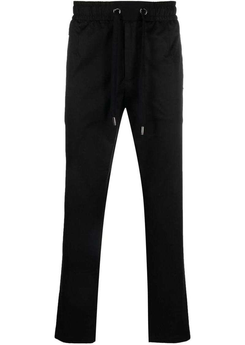 Dolce & Gabbana DG Essentials stretch-cotton track pants