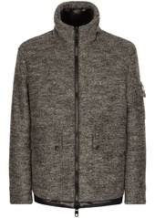 Dolce & Gabbana logo-plaque wool jacket