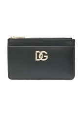 Dolce & Gabbana DG-logo leather card holder