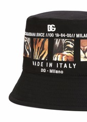 Dolce & Gabbana logo-print bucket hat