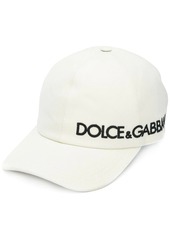 Dolce & Gabbana logo print cap