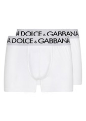 Dolce & Gabbana logo-print cotton boxers (set of two)