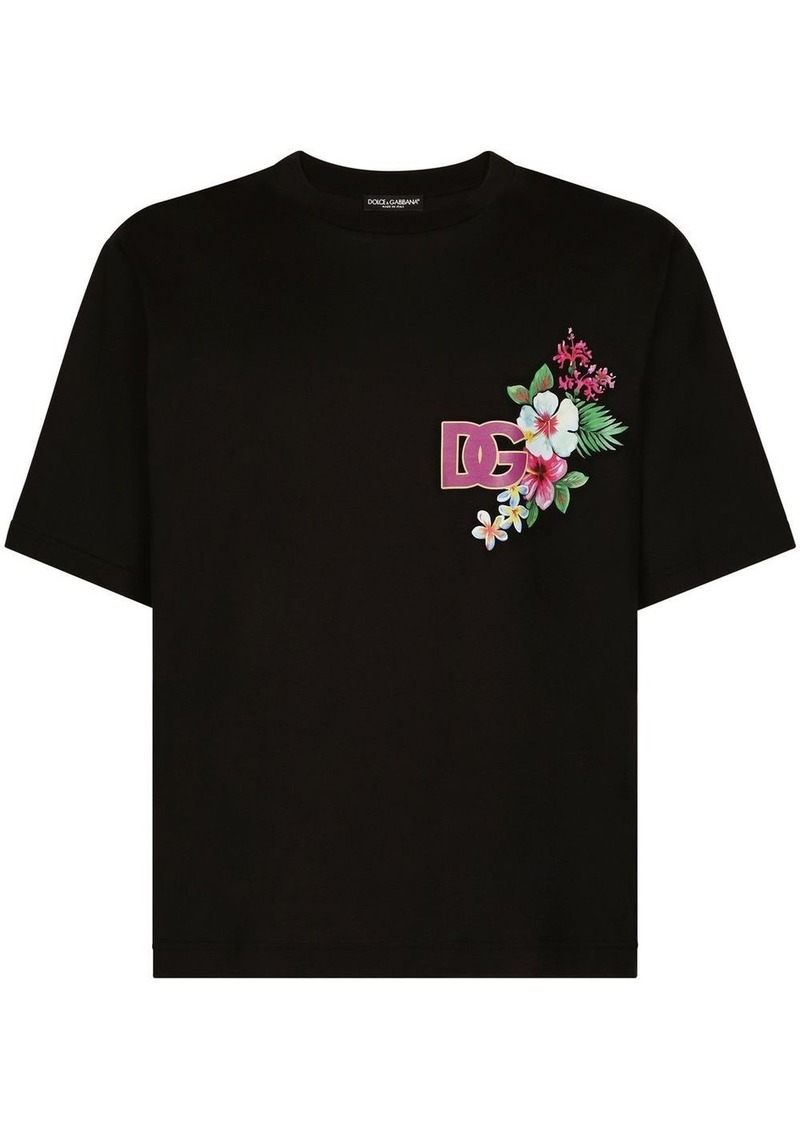 Dolce & Gabbana logo-print cotton T-shirt