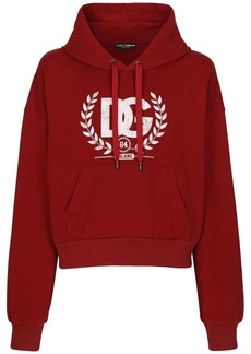 Dolce & Gabbana logo-print drawstring hoodie