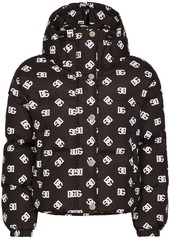 Dolce & Gabbana DG-logo hooded puffer jacket