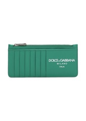 Dolce & Gabbana logo-print leather wallet