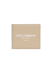 Dolce & Gabbana logo-print leather wallet