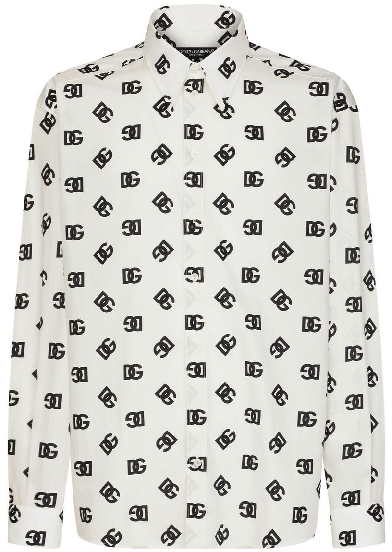 Dolce & Gabbana DG Monogram cotton shirt