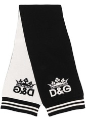 Dolce & Gabbana logo print scarf