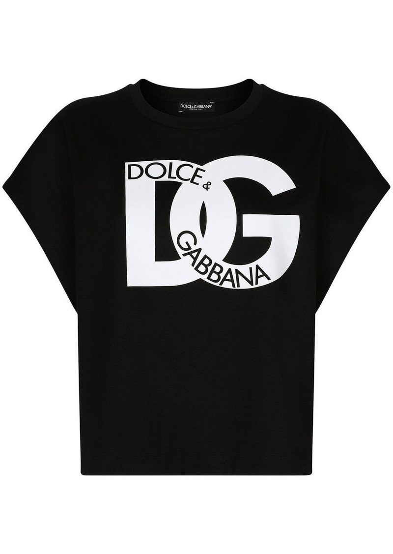 Dolce & Gabbana logo-print cotton T-shirt