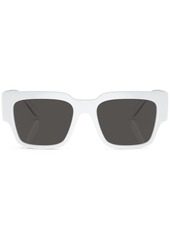 Dolce & Gabbana logo-print square-frame sunglasses