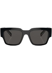 Dolce & Gabbana logo-print square-frame sunglasses