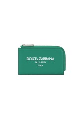 Dolce & Gabbana logo-print zip-around wallet