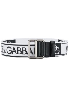 Dolce & Gabbana logo printed belt