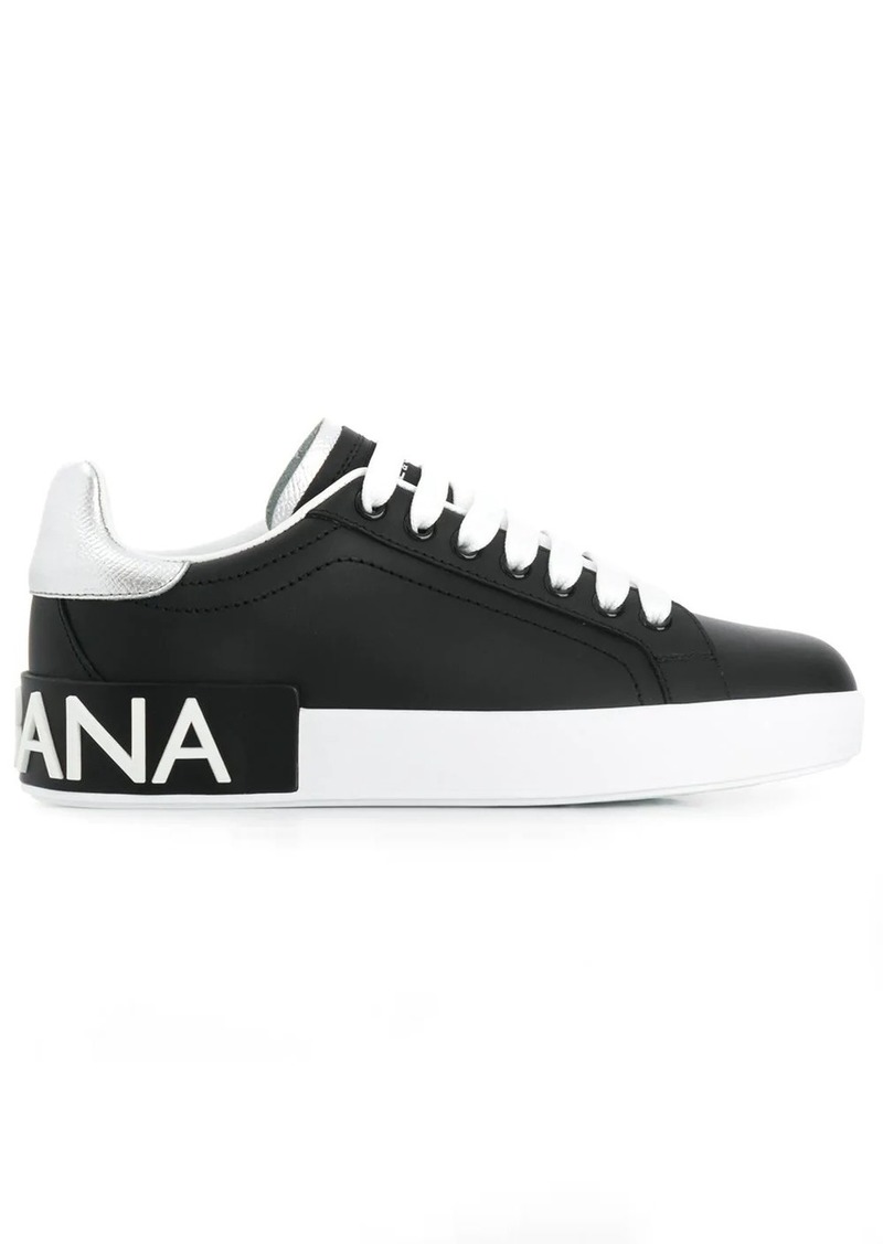 Dolce & Gabbana Portofino leather sneakers