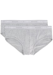 Dolce & Gabbana Brando logo-waistband briefs (pack of two)