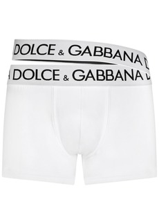 Dolce & Gabbana logo-waist cotton boxer briefs
