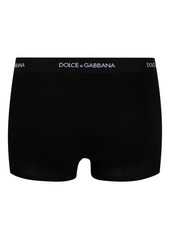 Dolce & Gabbana logo-waist cotton boxers