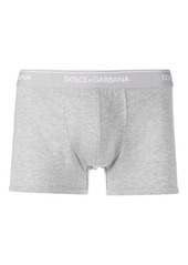 Dolce & Gabbana logo-waist cotton boxers (pack of two)