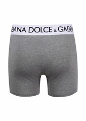 Dolce & Gabbana logo-waistband boxer trunks