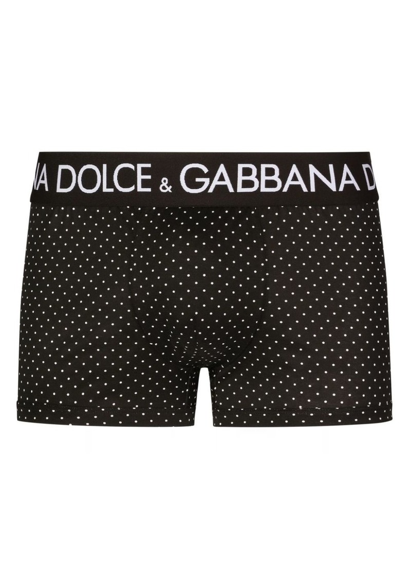 Dolce & Gabbana polka dot-print boxer briefs