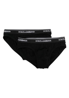 Dolce & Gabbana logo-waistband brief