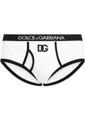 Dolce & Gabbana Brando logo-waistband ribbed briefs