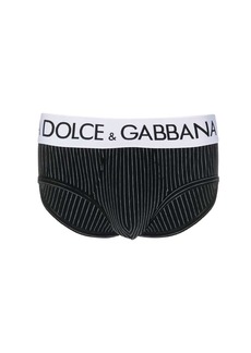 Dolce & Gabbana logo-waistband briefs