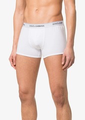 Dolce & Gabbana logo waistband cotton 2 pack boxer shorts