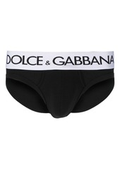 Dolce & Gabbana logo-waistband stretch briefs