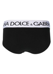 Dolce & Gabbana logo-waistband stretch briefs