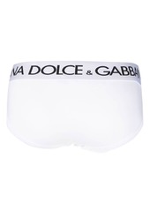 Dolce & Gabbana logo-waistband stretch briefs