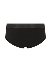 Dolce & Gabbana Brando logo-patch ribbed briefs