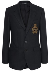 Dolce & Gabbana Logo Wool & Cashmere Jacket
