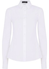 Dolce & Gabbana button-up poplin shirt