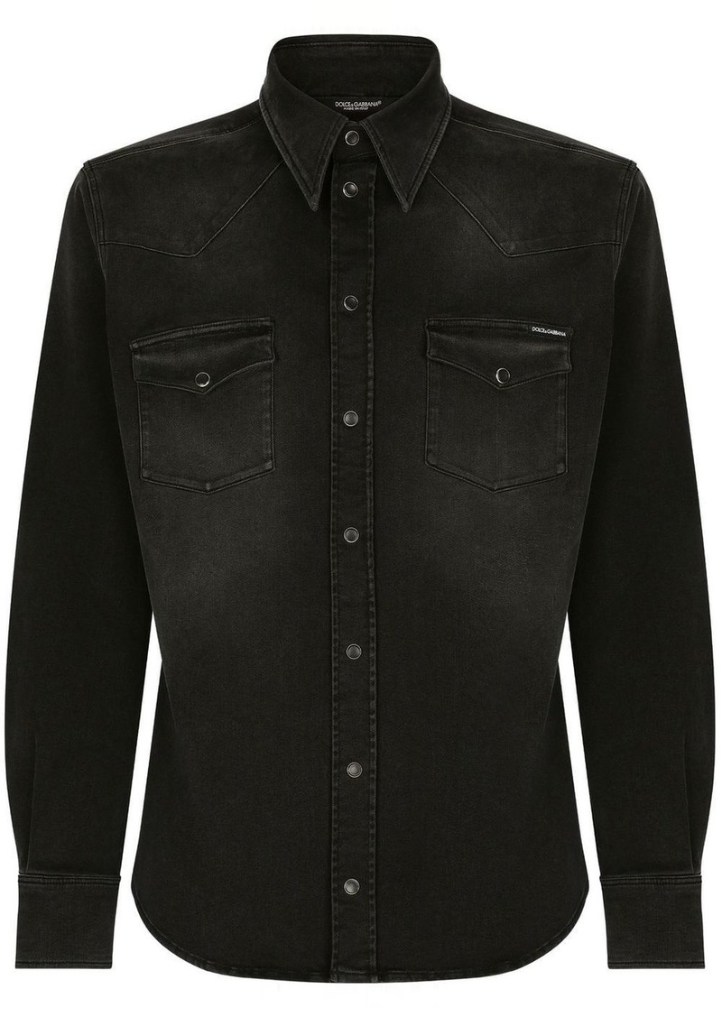 Dolce & Gabbana button-up denim shirt