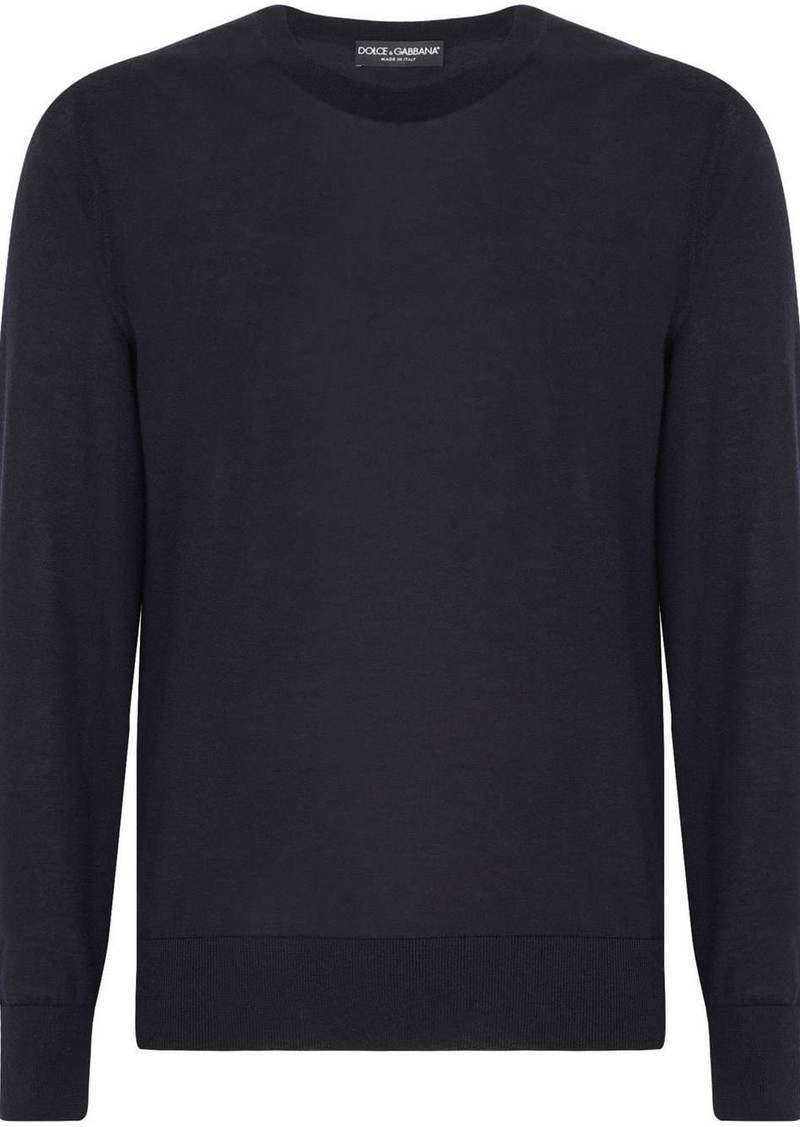 Dolce & Gabbana long-sleeved cashmere jumper