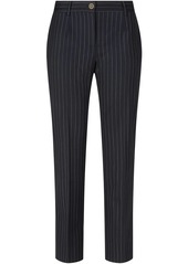 Dolce & Gabbana low-rise pinstripe trousers